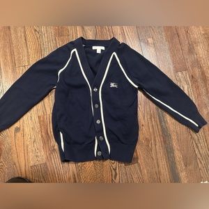 Boys Burberry cardigan